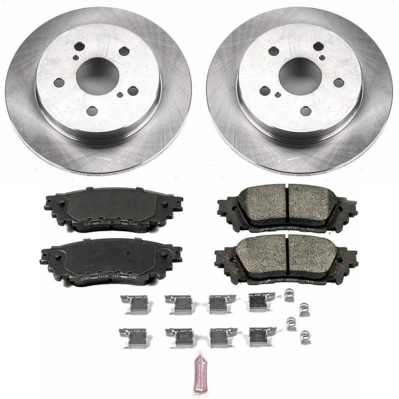 PowerStop | Disc Brake Pad & Rotor Kit - Lexus / Toyota 2015-2019 PowerStop Ensemble de freins