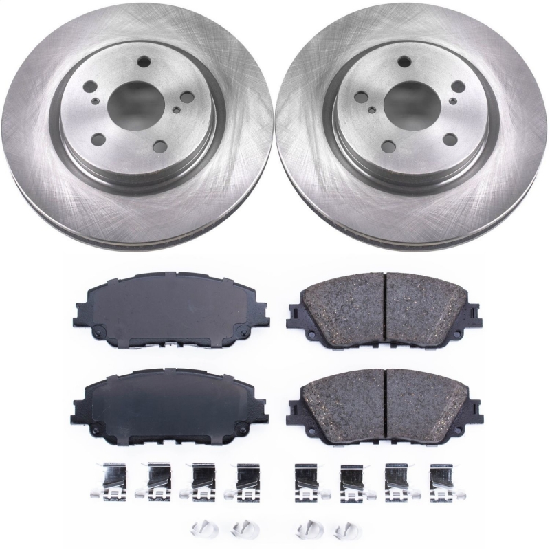 PowerStop | Disc Brake Pad & Rotor Kit - Avalon / Camry / RAV4 2.5L / 3.5L 2018-2020 PowerStop Ensemble de freins