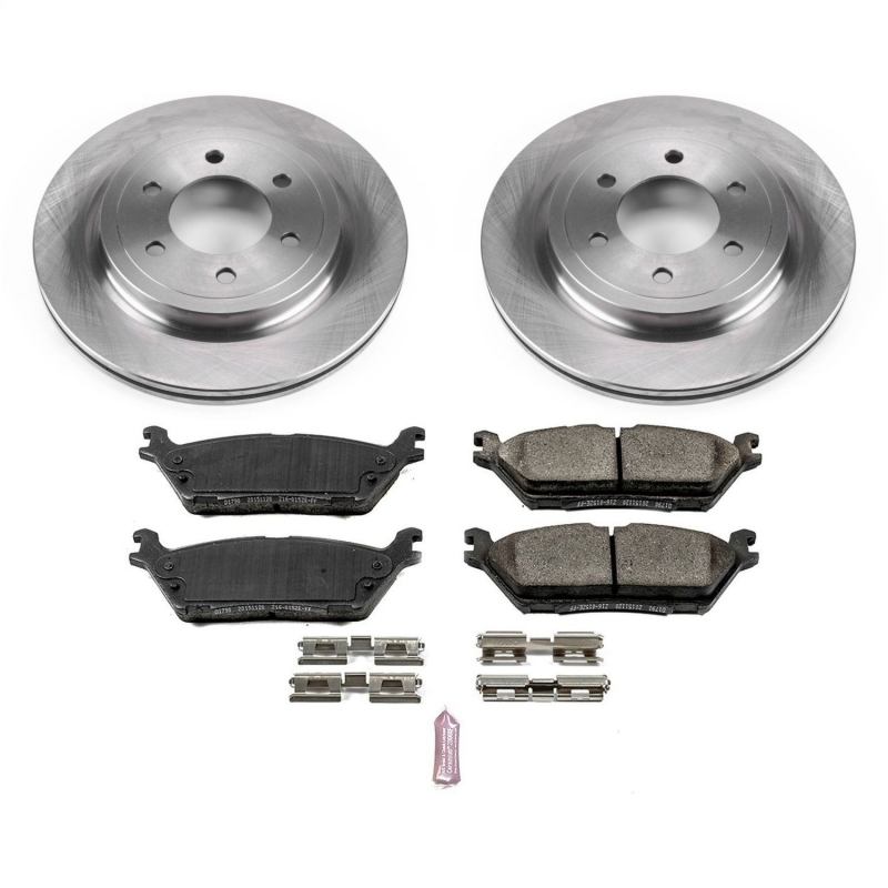 PowerStop | Disc Brake Pad & Rotor Kit - Rear - Expedition / F-150 / Navigator 2018-2021 PowerStop Brake Kits