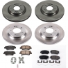 PowerStop | Disc Brake Pad & Rotor Kit - Front & Rear - Elantra GT 1.6T 2018-2020 PowerStop Brake Kits