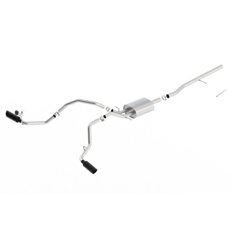 Borla | Cat-Back Exhaust ATAK - Silverado / Sierra 1500 2014-2018 ( LD 2019 ) BORLA Cat-Back Exhausts