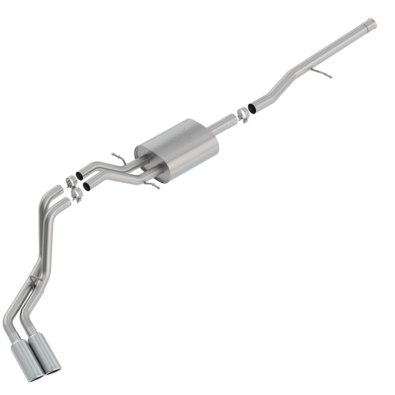 Borla | Cat-Back Exhaust ATAK - Silverado / Sierra 1500 2014-2018 ( LD 2019 ) BORLA Cat-Back Exhausts