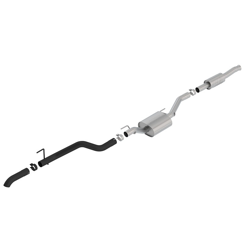 Borla | Cat-Back Exhaust ATAK - Jeep Gladiator V6 3.6L - 2020 BORLA Cat-Back Exhausts