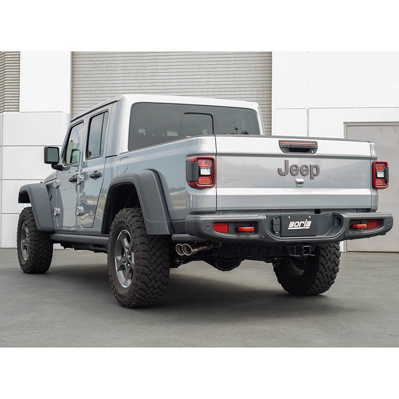 Borla | Cat-Back Exhaust ATAK - Jeep Gladiator V6 3.6L - 2020 BORLA Cat-Back Exhausts