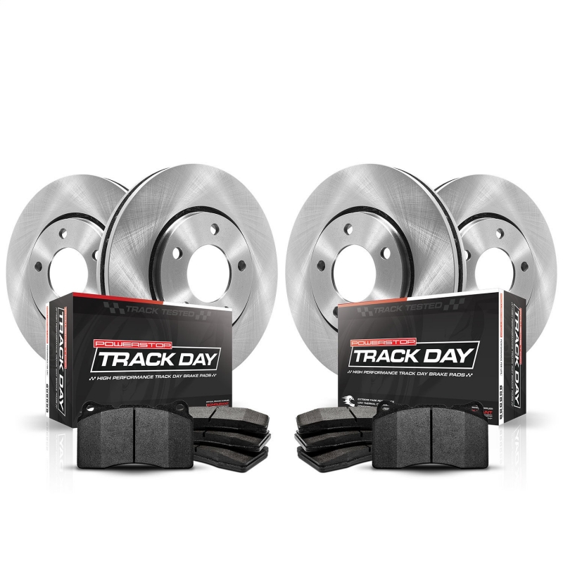 PowerStop | Track Day Disc Brake Pad & Rotor Kit - BRZ / Impreza 2.0L / 2.5L 2011-2016 PowerStop Ensemble de freins