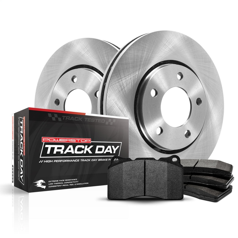 PowerStop | Track Day Disc Brake Pad & Rotor Kit - Challenger / Charger 2015-2019 PowerStop Ensemble de freins