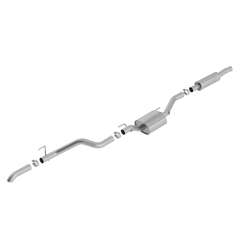 Borla | Cat-Back Exhaust S-Type - Jeep Gladiator V6 3.6L - 2020 BORLA Cat-Back Exhausts