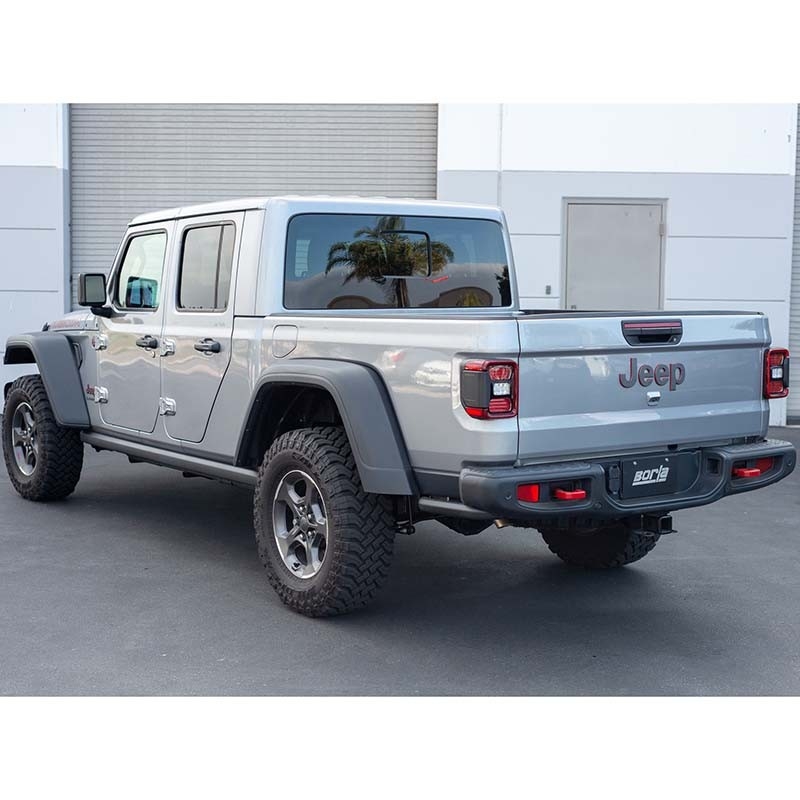 Borla | Cat-Back Exhaust S-Type - Jeep Gladiator V6 3.6L - 2020 BORLA Cat-Back Exhausts
