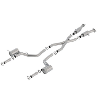 Borla | Cat-Back Exhaust S-Type - Grand Cherokee TrackHawk 6.2L - 2018-2020 BORLA Cat-Back Exhausts