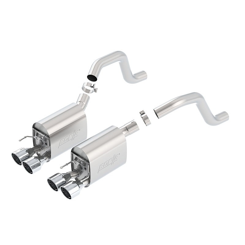 Borla | Cat-Back Exhaust S-Type - Corvette C6 Z06 / ZR-1 - 2006-2013 BORLA Cat-Back Exhausts
