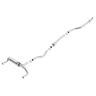Borla | Cat-Back Exhaust S-Type - BMW 335i / 435i - 2012-2016 BORLA Cat-Back Exhausts