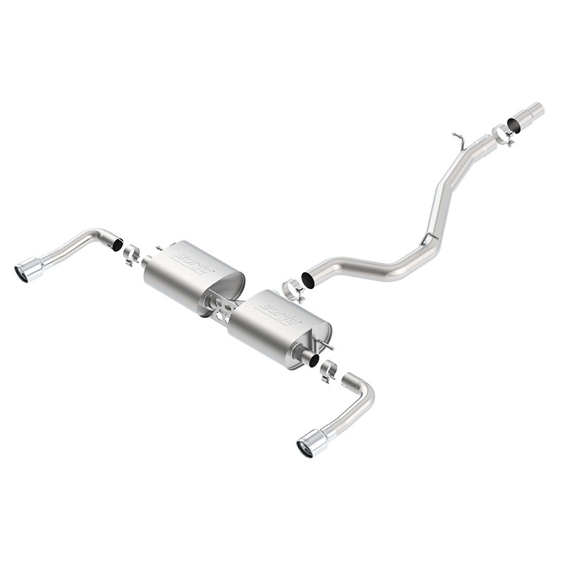 Borla | Cat-Back Exhaust S-Type - Audi A3 Quattro - A3 Quattro 2.0T 2015-2020 BORLA Cat-Back Exhausts