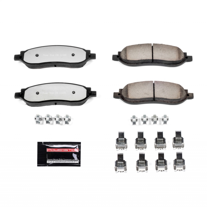 PowerStop | Z36 Extreme Severe Duty Disc Brake Pad - Rear - F-250 / F-350 2005-2007 PowerStop Brake Pads