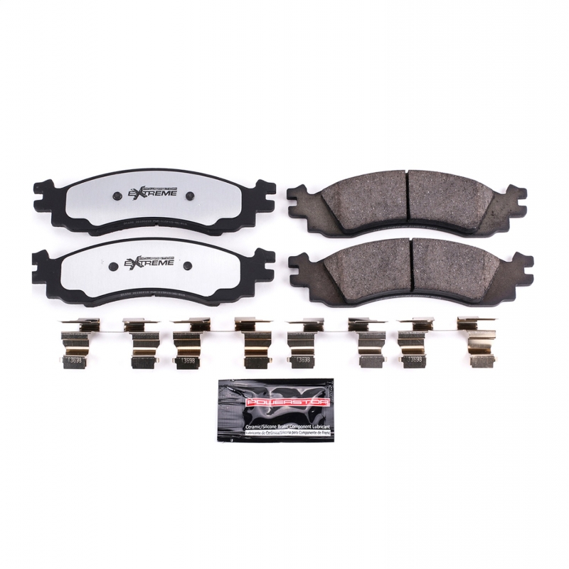 PowerStop | Z36 Extreme Severe Duty Disc Brake Pad - Explorer / Taurus SHO 4.0L / 4.6L / 3.5T 2008-2012 PowerStop Plaquettes ...