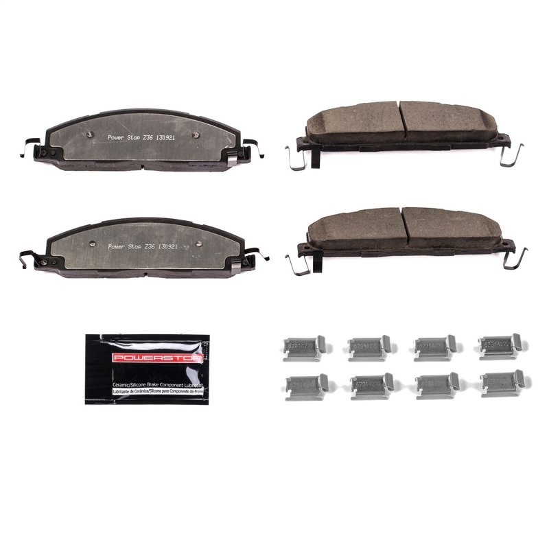 PowerStop | Z36 Extreme Severe Duty Disc Brake Pad - Rear - Ram 2500 / 3500 2009-2018 PowerStop Brake Pads