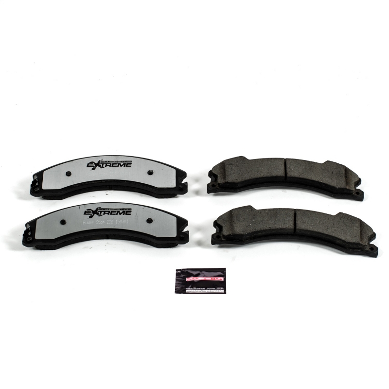 PowerStop | Disc Brake Pad Set - Rear - Titan XD 5.0L / 5.6L 2016-2022 PowerStop Brake Pads