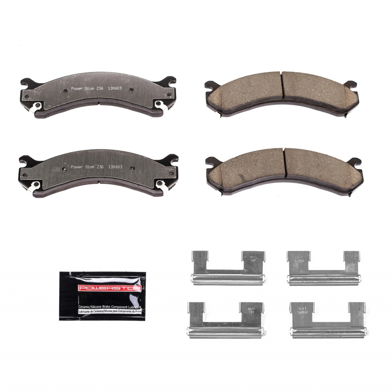 PowerStop | Z36 Extreme Severe Duty Disc Brake Pad - Rear - Silverado / Sierra 3500 HD / 2004-2010 PowerStop Brake Pads