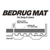 BEDRUG | Truck Bed Mat - Frontier 2.5L / 3.8L / 4.0L 2008-2021 BEDRUG Accessoires de boite