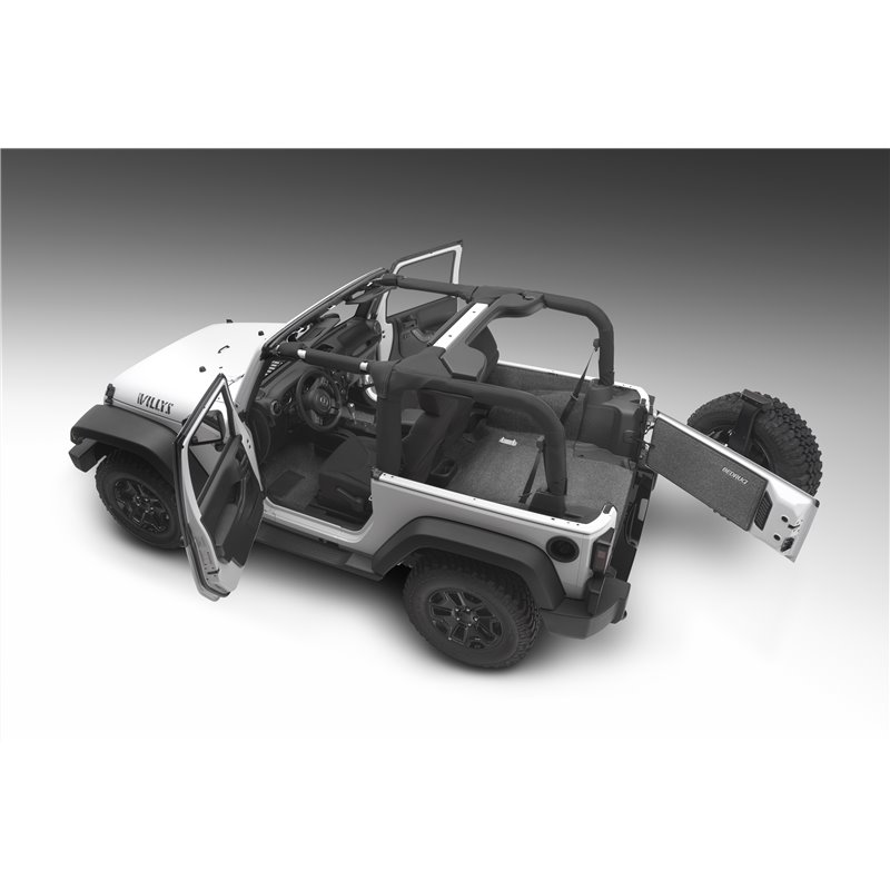 BEDRUG | Floor Liner - Wrangler (JL) 2.0T / 3.6L 2018-2022 BEDRUG Tapis Protecteur