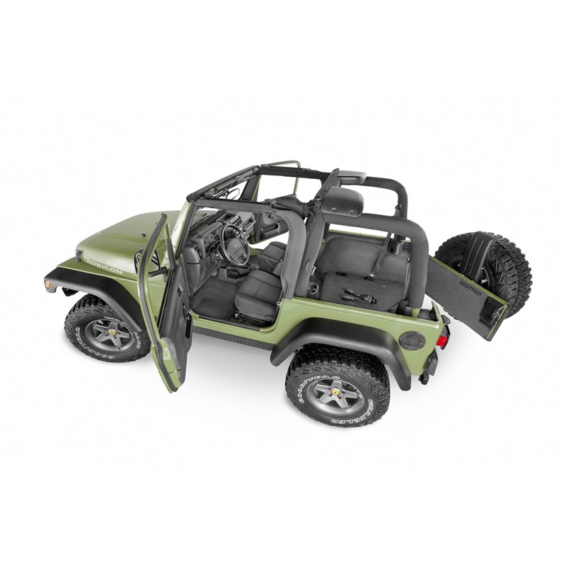 BEDRUG | Floor Liner - Wrangler 2.4L / 2.5L / 4.0L 1997-2006 BEDRUG Floor Mats