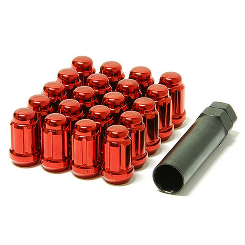 Muteki | Lug Nuts - Closed End RED - 12x1.50 Muteki Lug Nuts & Locks