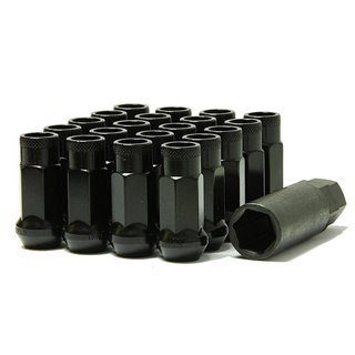 Muteki | Lug Nuts - SR48 - Open End BLACK - 12x1.50 Muteki Lug Nuts & Locks