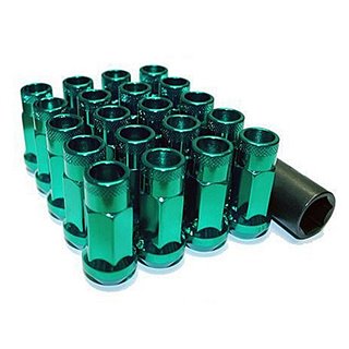 Muteki | Lug Nuts - SR48 - Open End GREEN - 12x1.50 Muteki Lug Nuts & Locks