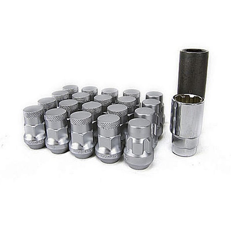 Muteki | Lug Nuts - SR35 - Closed End SILVER - 12x1.50 Muteki Noix de roues & Barrures