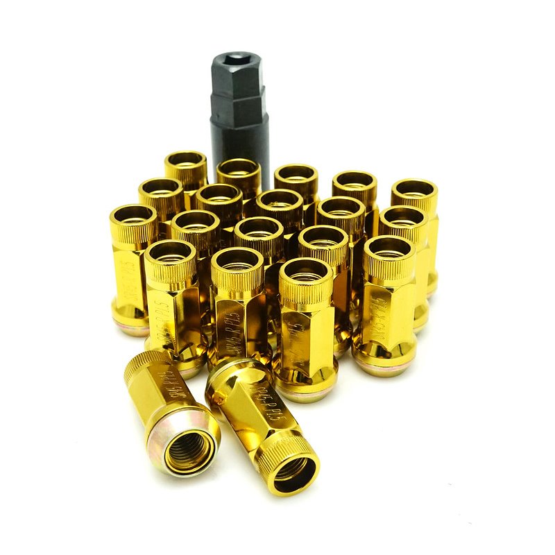 Muteki | Lug Nuts - SR45R - Open End YELLOW - 12x1.50 Muteki Lug Nuts & Locks