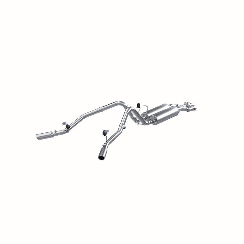 MBRP | Installer Series Cat Back Exhaust System - Silverado 2500 HD / Sierra 2500 HD 6.0L 2005-2006 MBRP Cat-Back Exhausts
