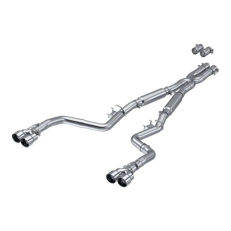 MBRP | Installer Series Cat Back Exhaust System - Challenger 5.7L / 6.2L / 6.4L 2015-2022 MBRP Cat-Back Exhausts