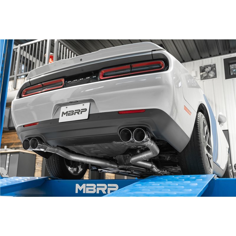 MBRP | Installer Series Cat Back Exhaust System - Challenger 5.7L 2015-2016 MBRP Cat-Back Exhausts