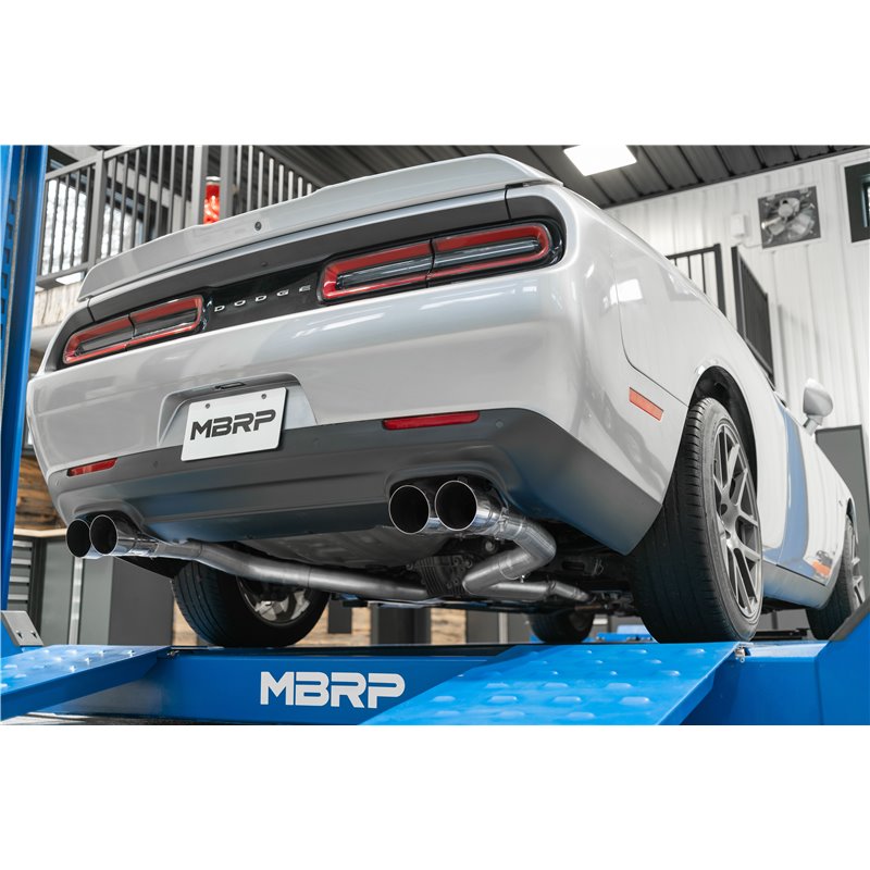 MBRP | Installer Series Cat Back Exhaust System - Challenger 5.7L 2015-2016 MBRP Cat-Back Exhausts