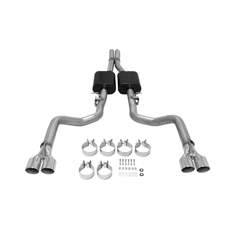 Flowmaster | American Thunder Cat-Back Exhaust System - Challenger 6.2L / 6.4L 2015-2020 Flowmaster Cat-Back Exhausts