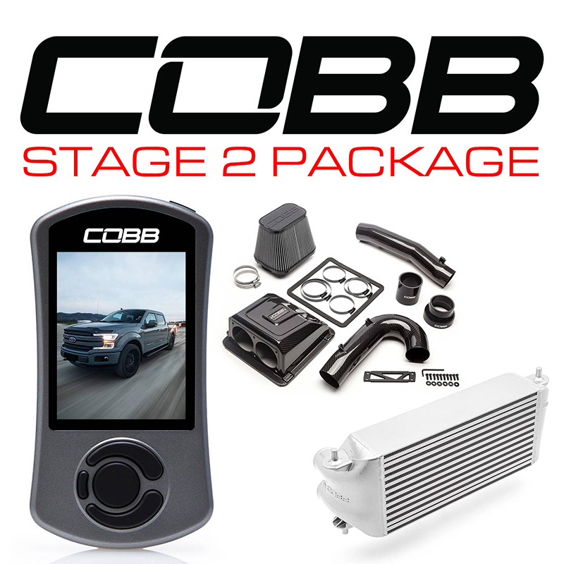 COBB | STAGE 2 POWER PACK. SILVER (FACT. LOCATION) CARBON F-150 ECOBOOST 2017-2019 COBB Stage de Performance