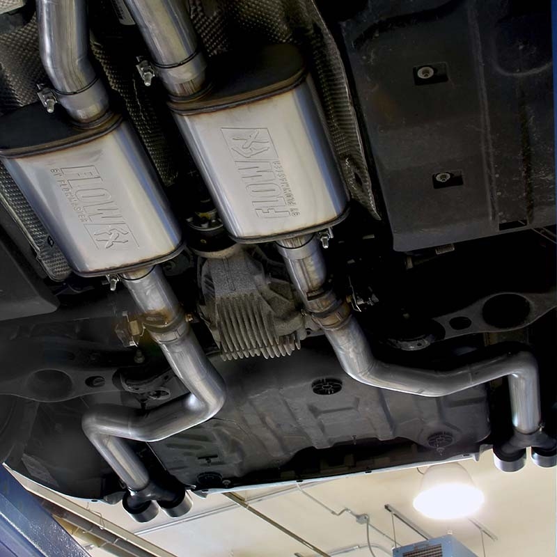 Flowmaster | Flow FX Cat-Back Exhaust System - Challenger SRT V8 6.2L / 6.4L w/ Exhaust Valves Flowmaster Cat-Back Exhausts