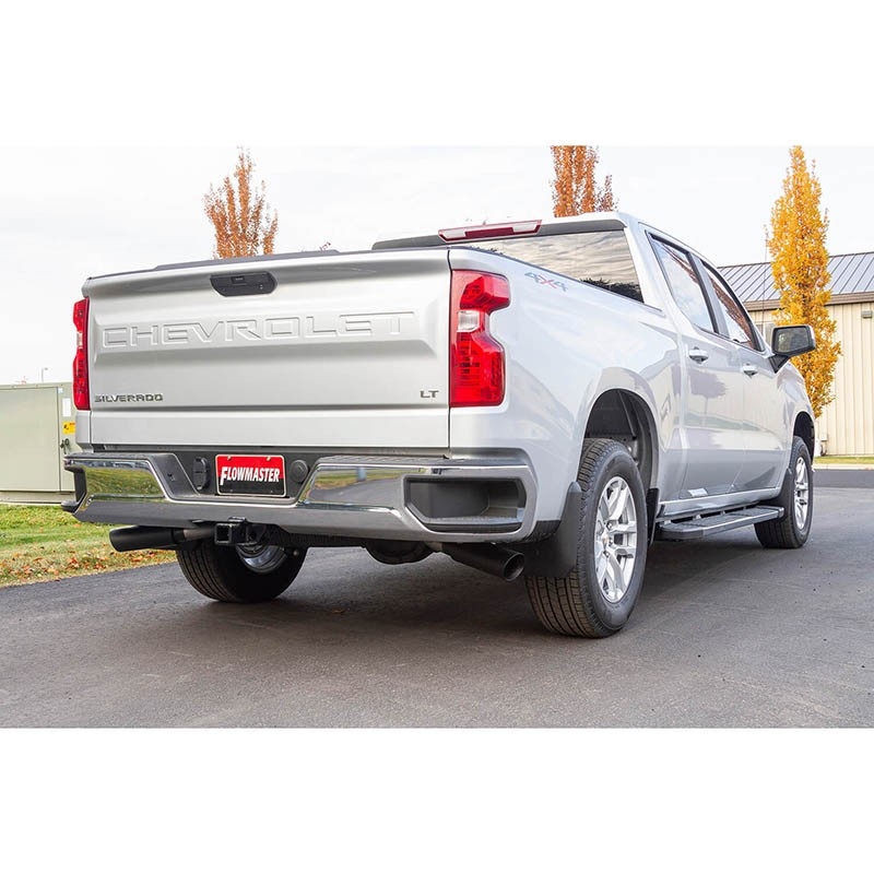 Flowmaster | Outlaw Series Cat-Back Exhaust System - Silverado / Sierra 1500 5.3L 2019-2022 Flowmaster Cat-Back Exhausts