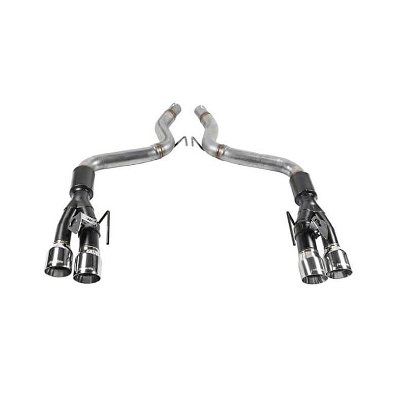 Flowmaster | Outlaw Series Axle-Back Exhaust System - Mustang GT w/ Exhaust Valves Flowmaster Axle-Back Exhausts