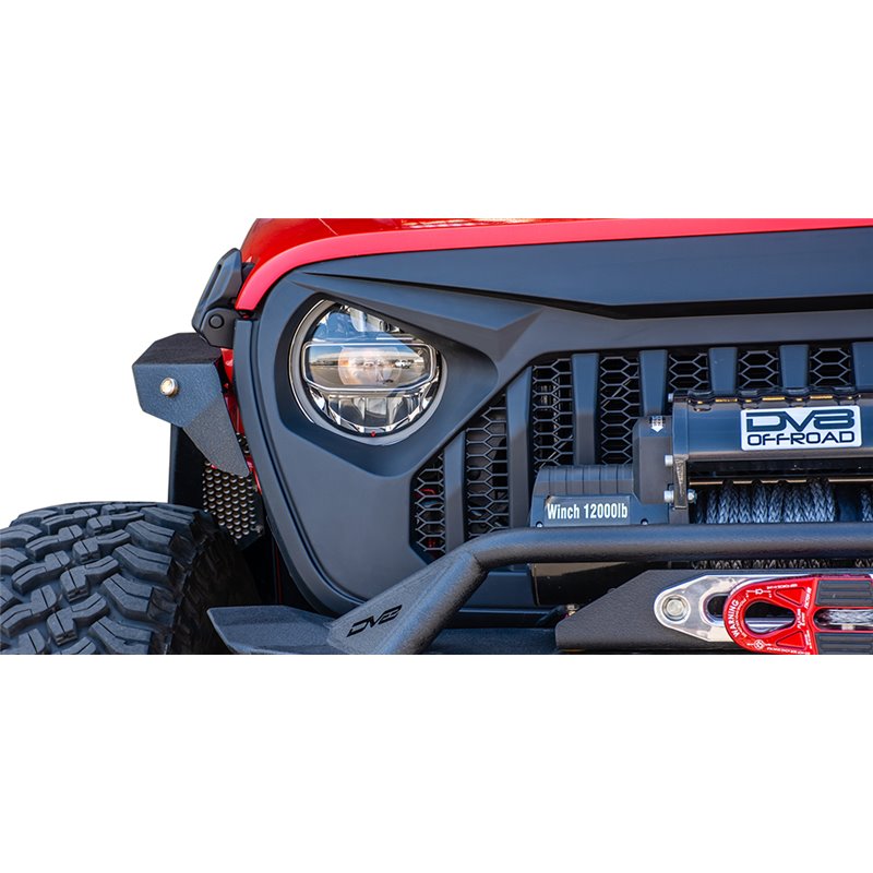 DV8 Offroad | Replacement Grille - Gladiator / Wrangler (JL) / (4xe) 2018-2022 DV8 Offroad Grilles