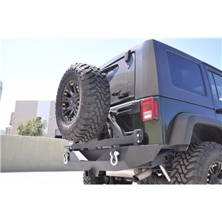 DV8 Offroad | Rear Bumper w/Tire Carrier - Wrangler (JK) 3.6L / 3.8L 2007-2018 DV8 Offroad Off-Road Bumpers