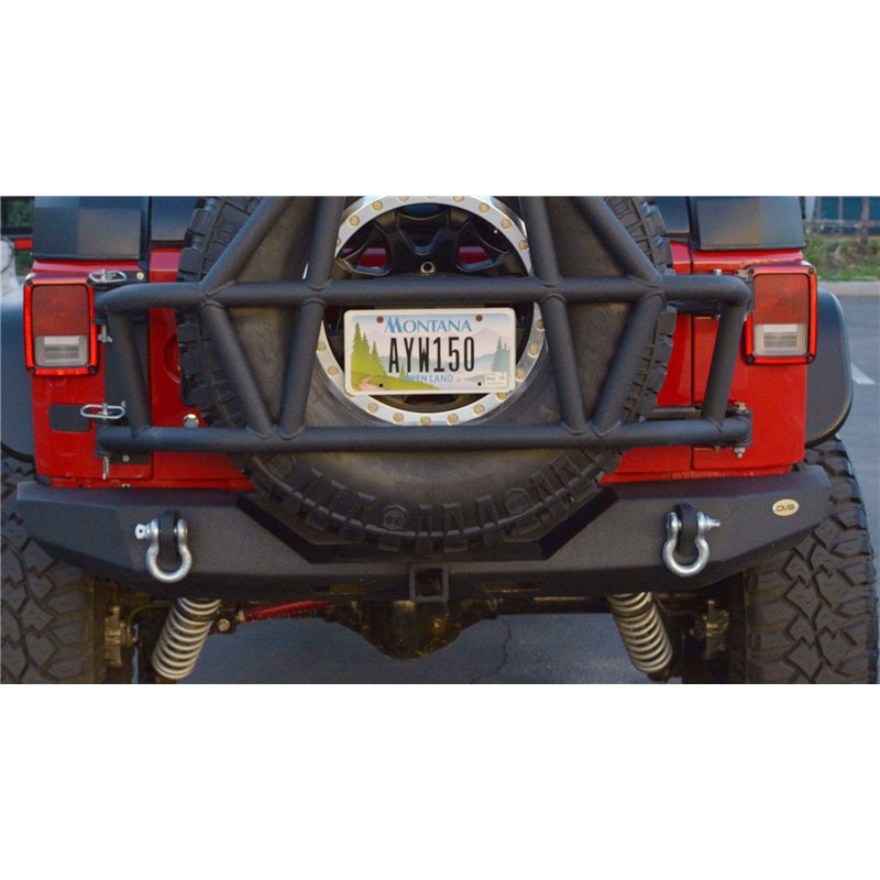 DV8 Offroad | Rear Bumper - Wrangler (JK) 3.6L / 3.8L 2007-2018 DV8 Offroad Off-Road Bumpers