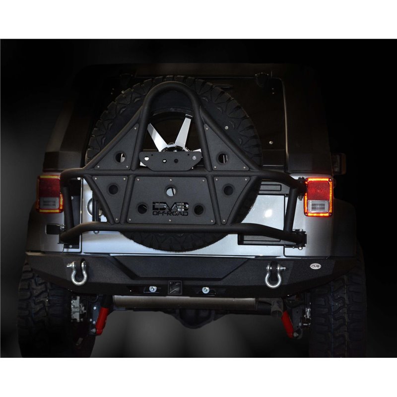 DV8 Offroad | Rear Bumper - Wrangler (JK) 3.6L / 3.8L 2007-2018 DV8 Offroad Off-Road Bumpers