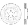 StopTech | Sport Rotor - Slotted - Avant Gauche - Vendu à l'unité StopTech Disques de freins