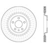 StopTech | Sport Rotor - Slotted - Arrière Gauche - Vendu à l'unité StopTech Disques de freins