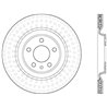 StopTech | Sport Rotor - Slotted - Arrière Droit - Vendu à l'unité StopTech Disques de freins