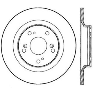 StopTech | Cryo Sport Rotor - Slotted - Arrière Droit - Vendu à l'unité StopTech Disques de freins