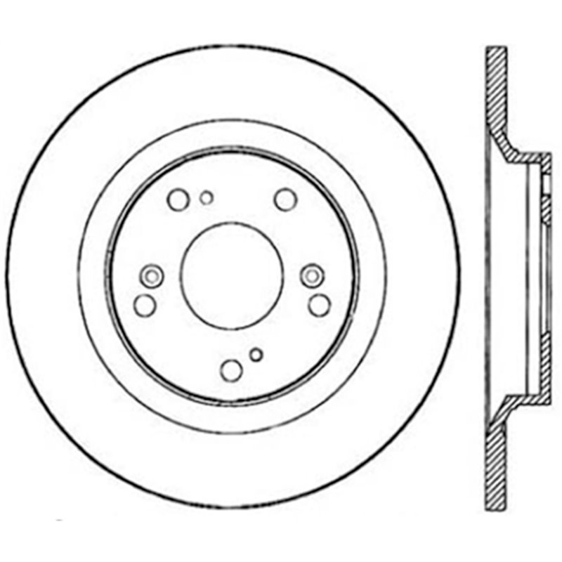 StopTech | Cryo Sport Rotor - Rear Right - Sold individually StopTech Brake Rotors