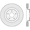StopTech | Sport Rotor - Slotted - Avant Droit - Vendu à l'unité StopTech Disques de freins