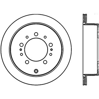 StopTech | Cryo Sport Rotor - Slotted - Arrière Droit - Vendu à l'unité StopTech Disques de freins