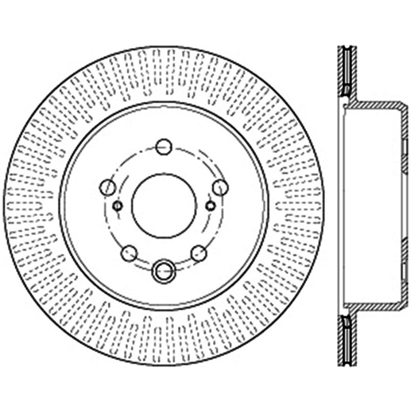 StopTech | Sport Rotor - Rear Left - Sold individually StopTech Brake Rotors